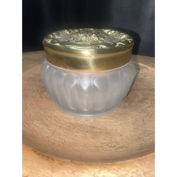 VINTAGE ESTEE LAUDER Re-Nutriv Face Powder Shell Jar, EMPTY, COLLECTIBLE 3 oz - Picture 3 of 7